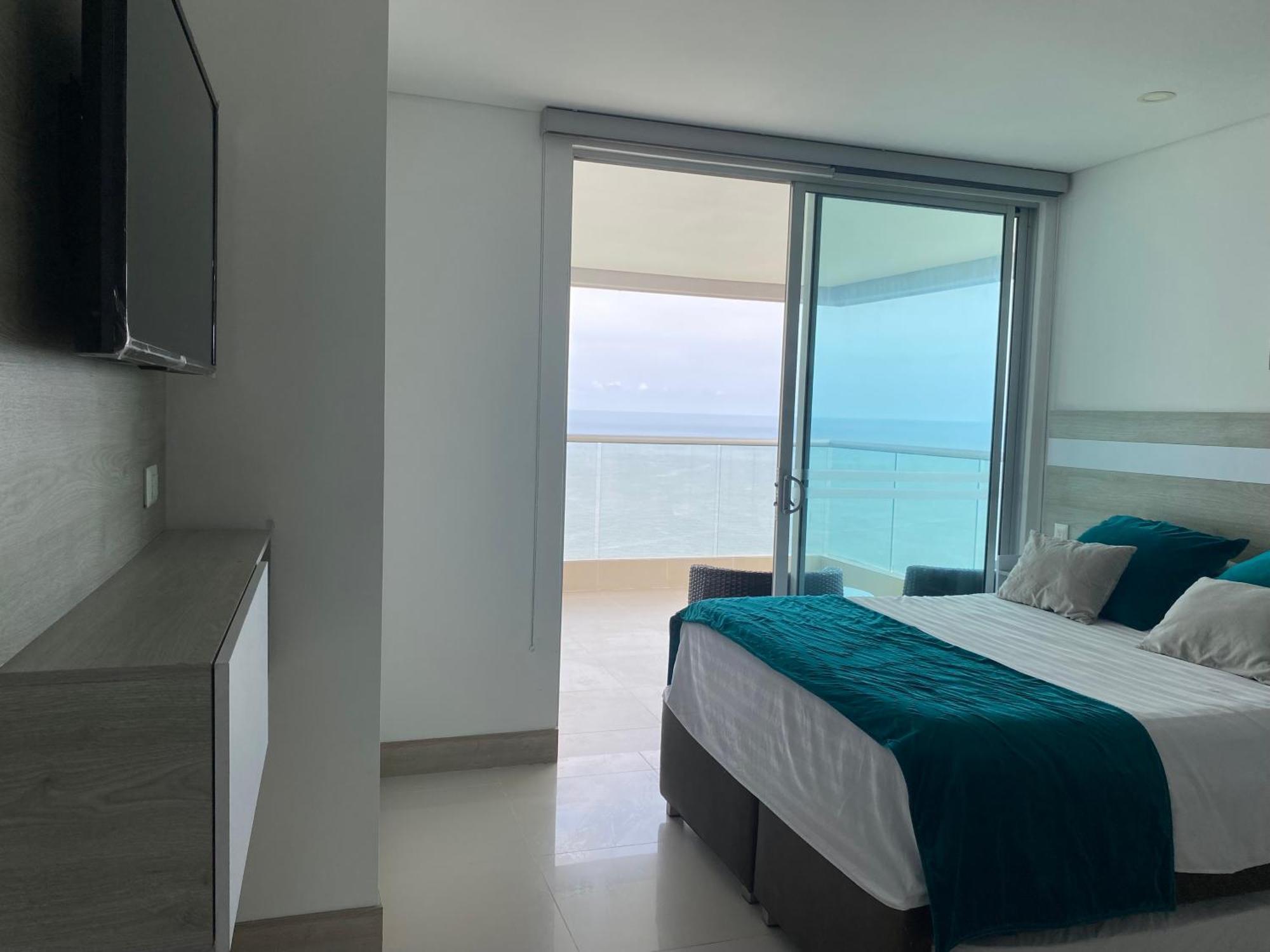 Apartamento En Cartagena Con Vista Al Mar Bagian luar foto